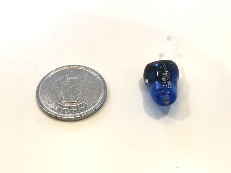 超小型補聴器の本体